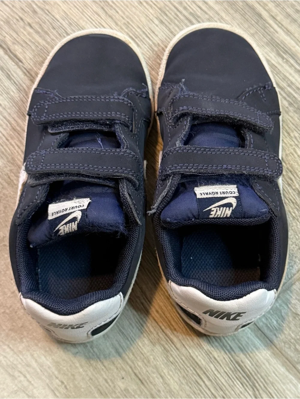 Nike Court Royale Kids Toddlers Shoes Size 10C US Blue Sneakers 833537-400